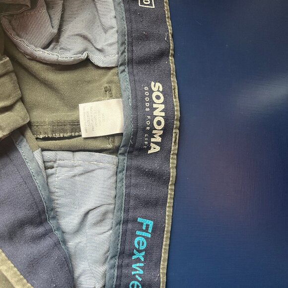 Sonoma 34x30 green flexwear pants - Picture 2 of 2